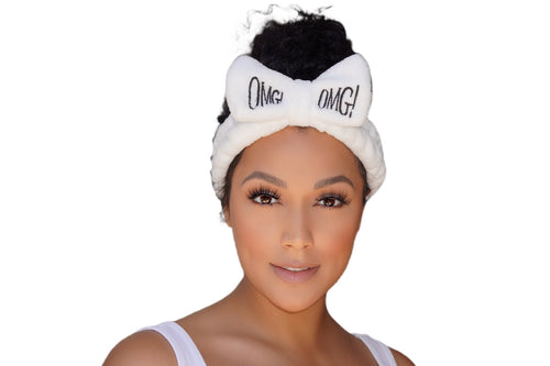 headband, cosmetic headband, makeup headband, shower headband , soft headband, fuzzy headband super soft headband 